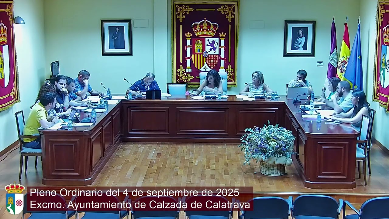 Pleno Ordinario del 4 de septiembre de 2025