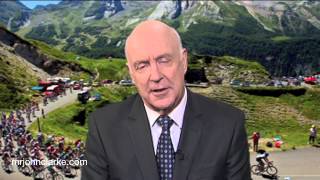 Clarke and Dawe - Mixed fortunes for the Aussies in the Tour
Mal Vernstar, Cycling Commentator Originally aired on ABC TV: 11/07/2013
http://www.mrjohnclarke.com
http://www.twitter.com/mrjohnclarke
http://www.facebook.com/ClarkeAndDawe Clarke and Dawe - Mixed fortunes for the Aussies in the Tour