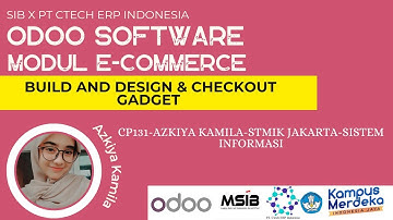 Odoo 16 - Fitur E-Commerce : Build and Design & Checkout Gadget [MSIB 5 X PT. Ctech ERP Indonesia]