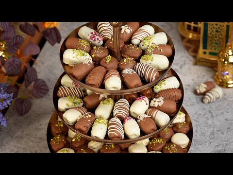 بأي نوع تمر عندي جهزت تمر فاخر لضيافة رمضان الكل يسألني من وين اشتريه و ما يعرفوا انه صنع ايدي