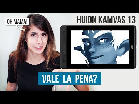 Recensione tavoletta con SCHERMO Huion Kamvas 13 🐸