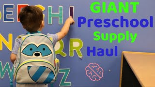 Preschool Supply & Classroom Haul~Back to School