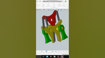 mechanical principal #engineeringconcepts #gearmechanism #drawing#explodedview #solidwork projects