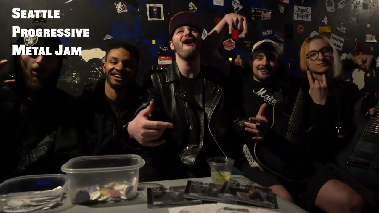 Seattle's FIRST Ever Progressive Metal Jam and Networking Event Highlights! More Jams to come!