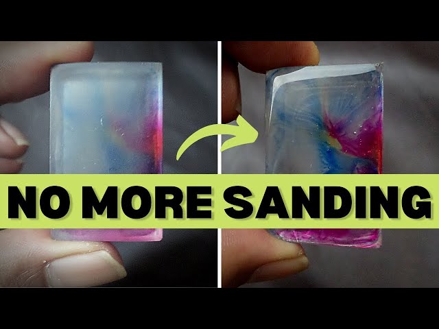 How to Sand and Polish Epoxy Resin / RESIN ART 