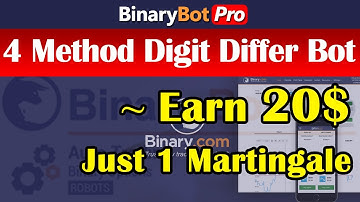Binary Bot | 4 Method Digit Differ (2020)
