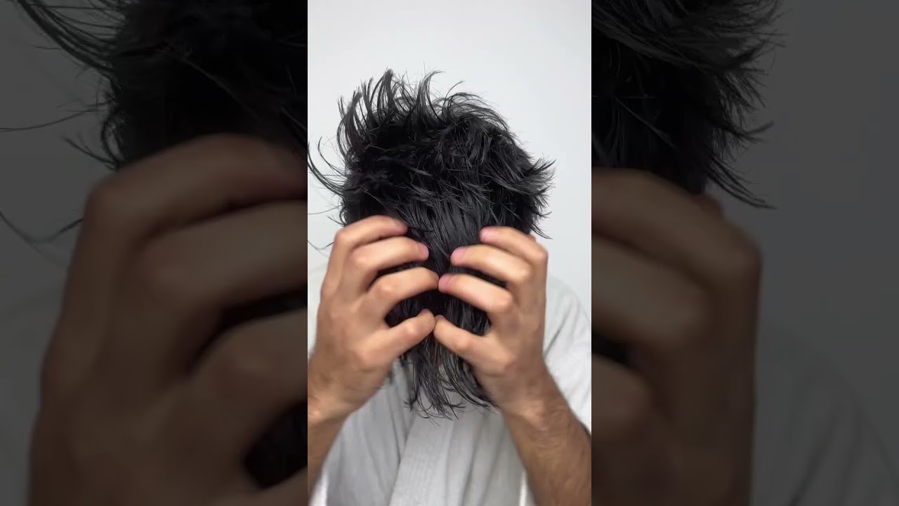 Straight to Messy Textured Hair in 3 Minutes: A Step-by-Step Tutorial 