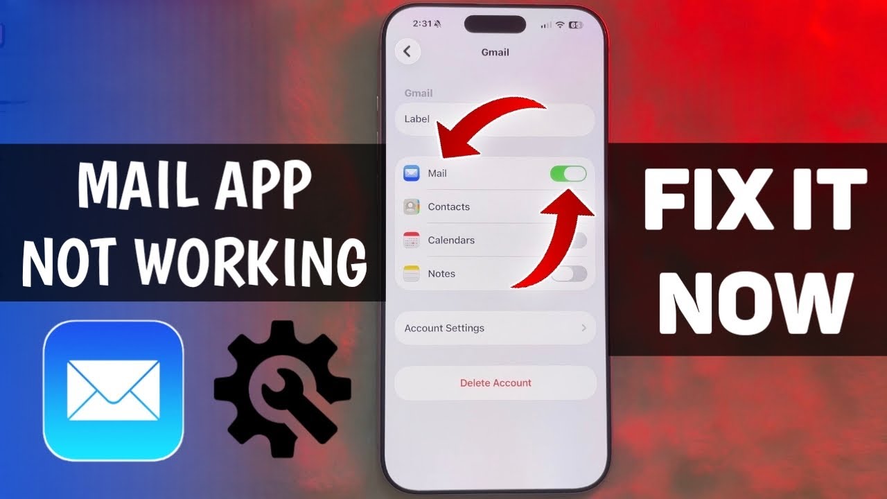 Fix: iPhone Mail App Not Working (Fix Mail Not Updating / Not Receiving ...