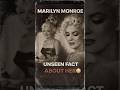 Unseen Fact About Marilyn Monroe  with Rare Footage 😳 #trending #marilynmonroe #facts #shorts