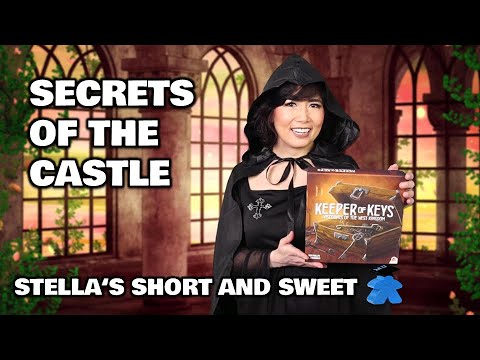 Keeper of Keys: Viscounts of the West Kingdom - Stella's Short and Sweet. A Board Game Preview.