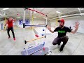 Ladder Golf brand Ladder Ball game Trick Shots - YouTube