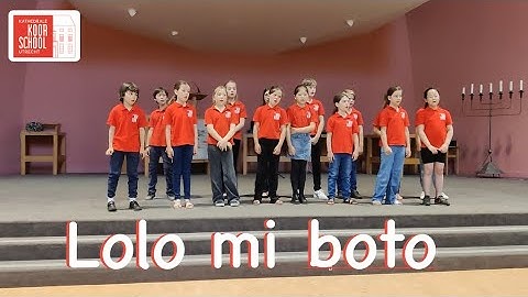 Lolo mi boto | Koorschool Utrecht