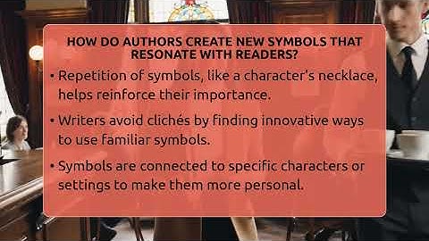 How Do Authors Create New Symbols That Resonate With Readers? - The Prose Path