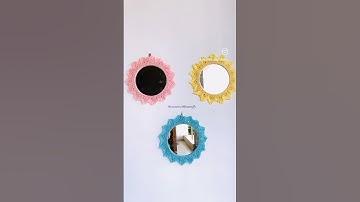 Macrame mirrors ✨🌸 #shoplocal #customized #supportlocal #handmade #macrame #macramecreation #boho