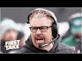 First Take reacts to the Jets firing defensive coordinator Gregg Williams