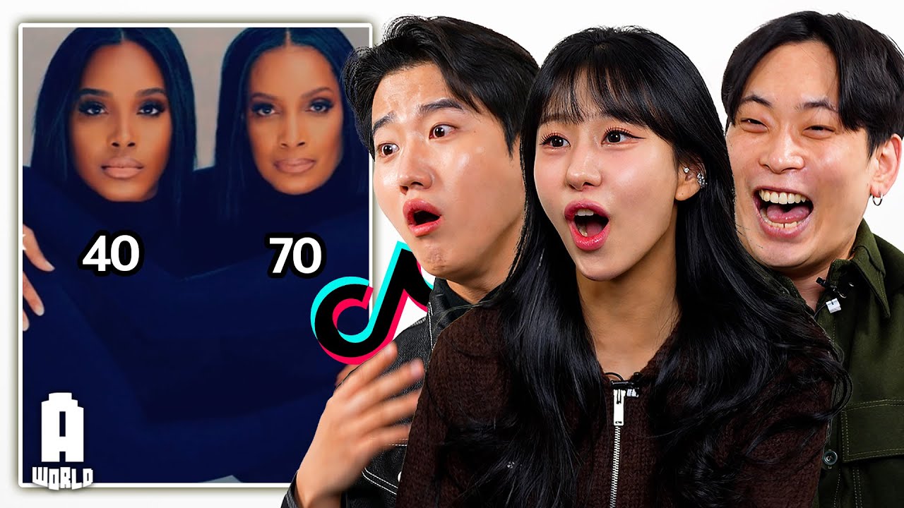 Koreans react to Black Don't Crack TikToks!