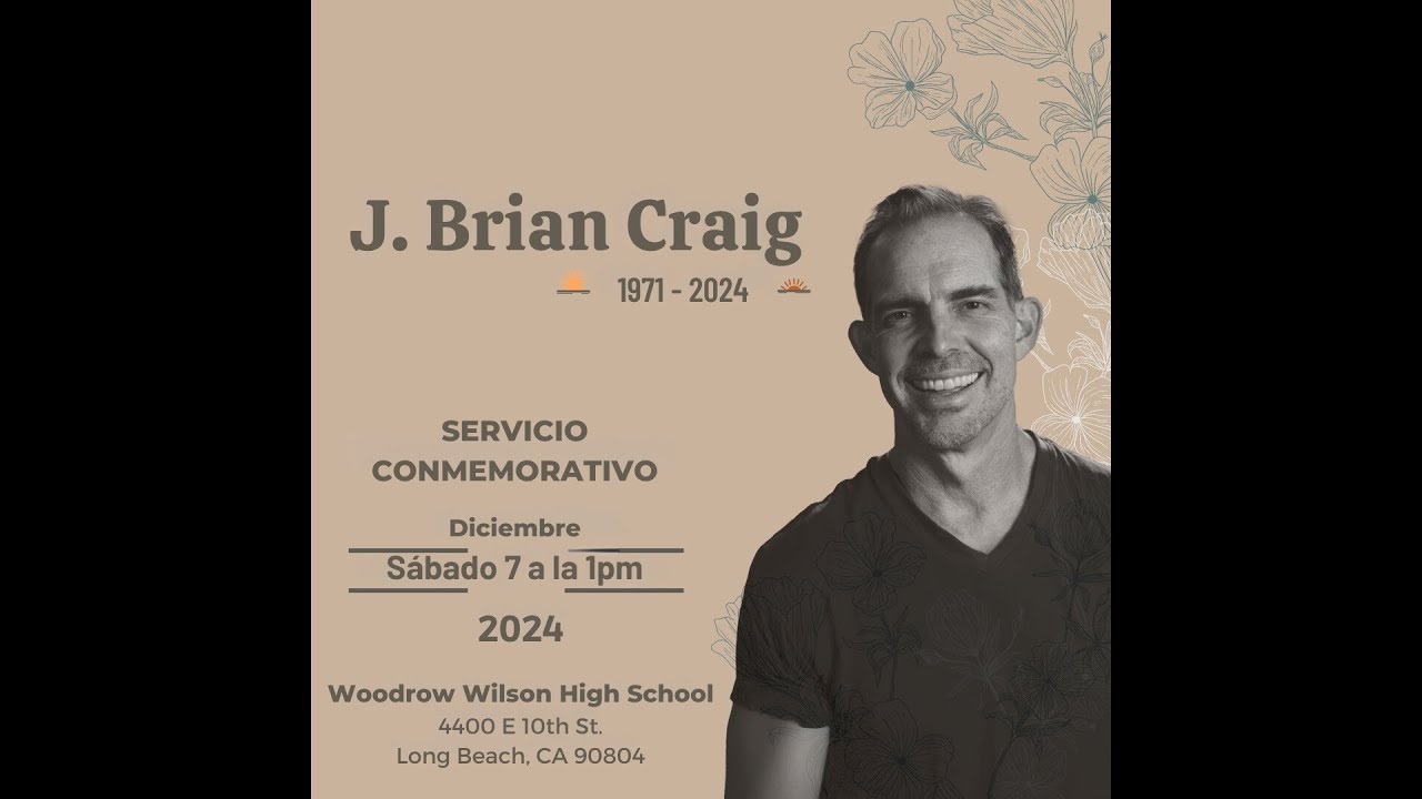 (ESPAÑOL) J. Brian Craig Memorial Service