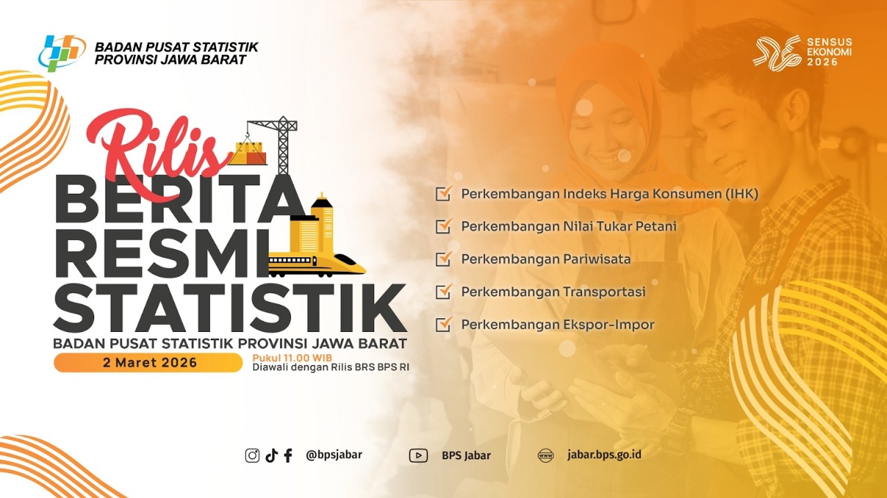 Rilis Berita Resmi Statistik Badan Pusat Statistik Provinsi Jawa Barat 2 Maret 2026