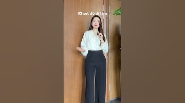 3 set đồ đi làm thanh lịch 🫶🏻😝 | Tê Linh #shorts