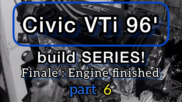 Honda vti 1996 ph16 build project part6 ( Ph16a vti )