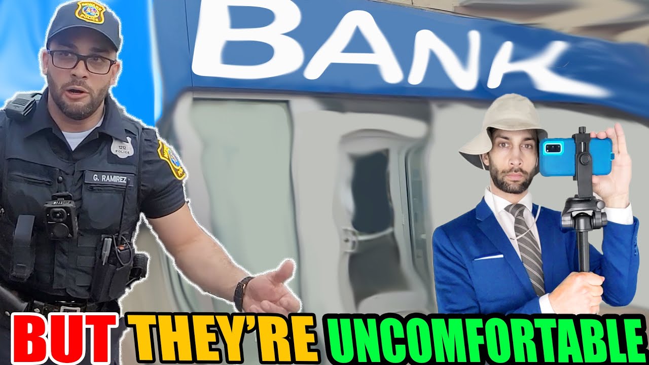 Съёмка возле банка теперь считается преступлением? *Троллинг в духе Первой поправки*