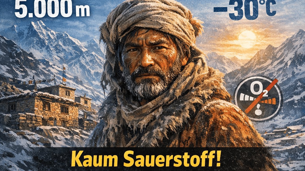 Wie Überlebten Tibeter Bei -40°C Auf 5.000 Metern — Ohne Heizung?