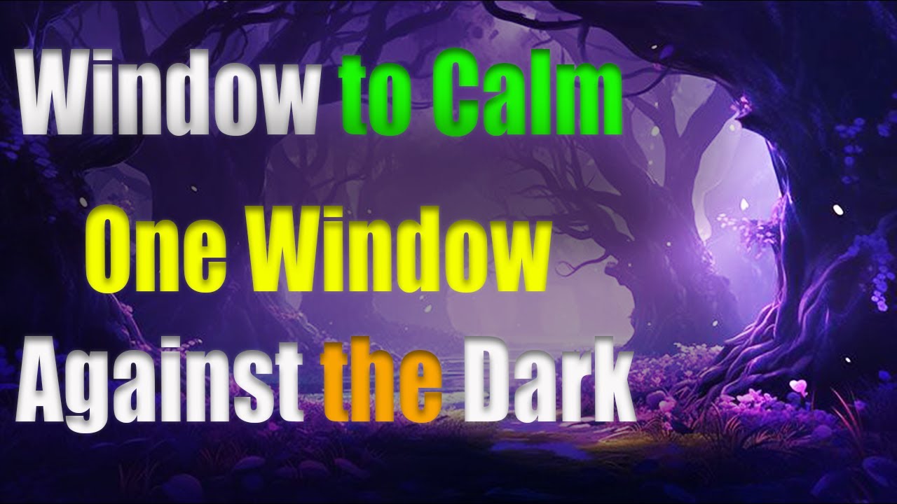 One Lit Window | Nighttime City Calm for Sleep & Quiet Mind