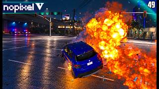 Full The insane chase that led to xQc's Arrest |  GTA NoPixel V Update