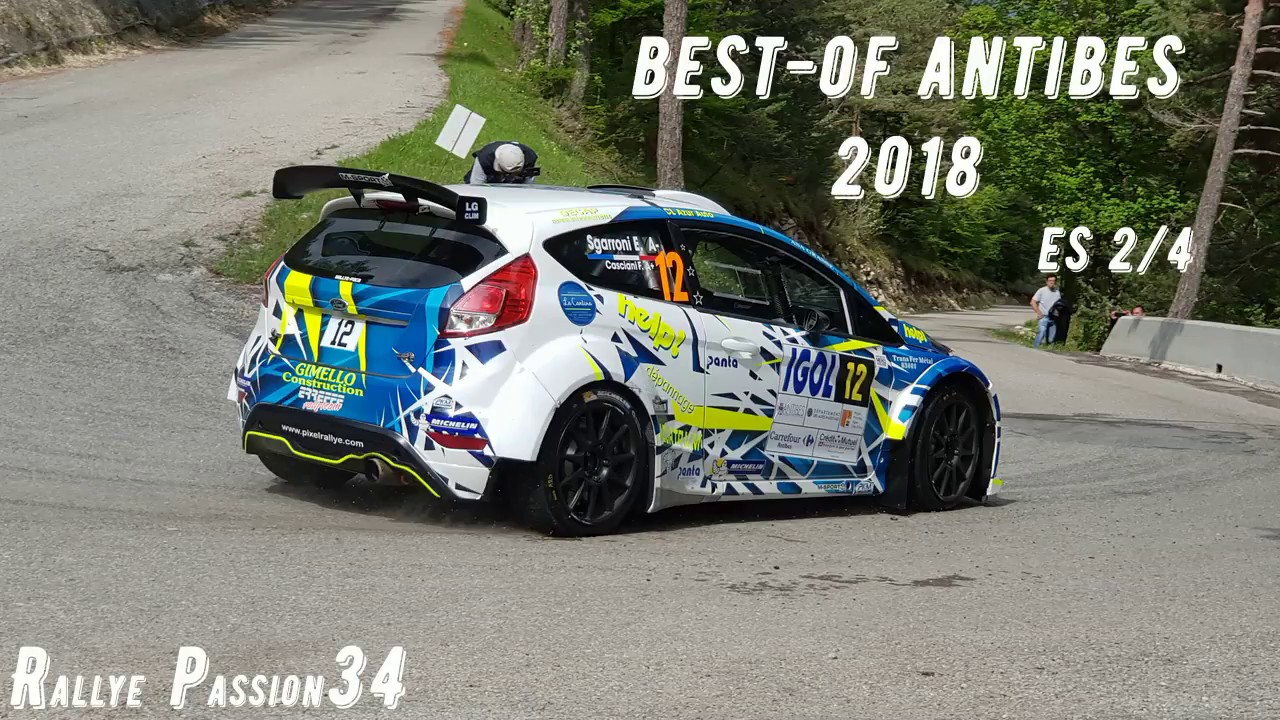 Rallye d' Antibes 2018  Best-of es2/4  Col de Bleine  (Mais à qui est ce RUPTEUR ?! )