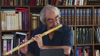 Ivory Milhouse, London 9-key flute demo