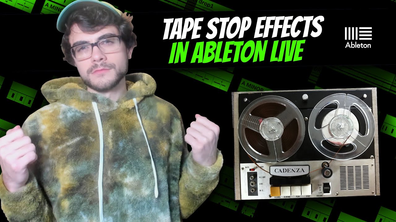 Tape Stop Effects In Ableton Live | How To Do A Tape Stop - YouTube