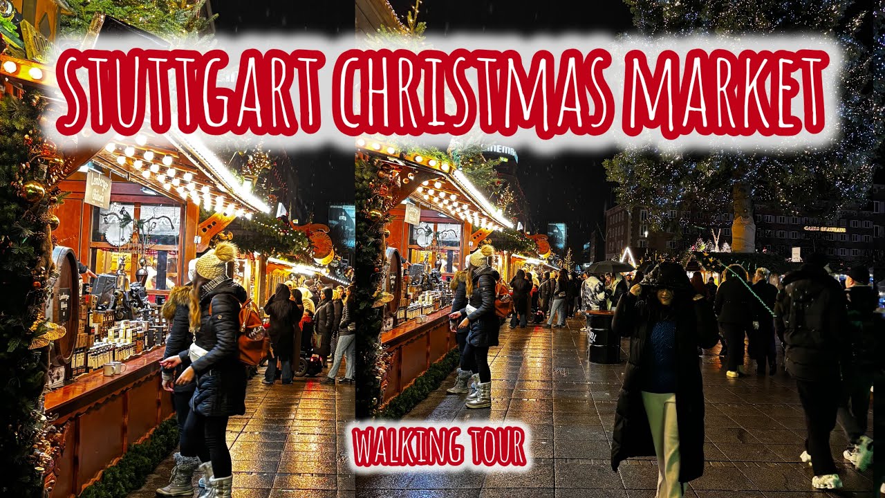 🇩🇪Stuttgart Christmas Market Walking Tour 2025 🎄✨|| weihnachtsmarkt ||