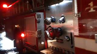 st pete fire rescue engine 4 (spare) on scene