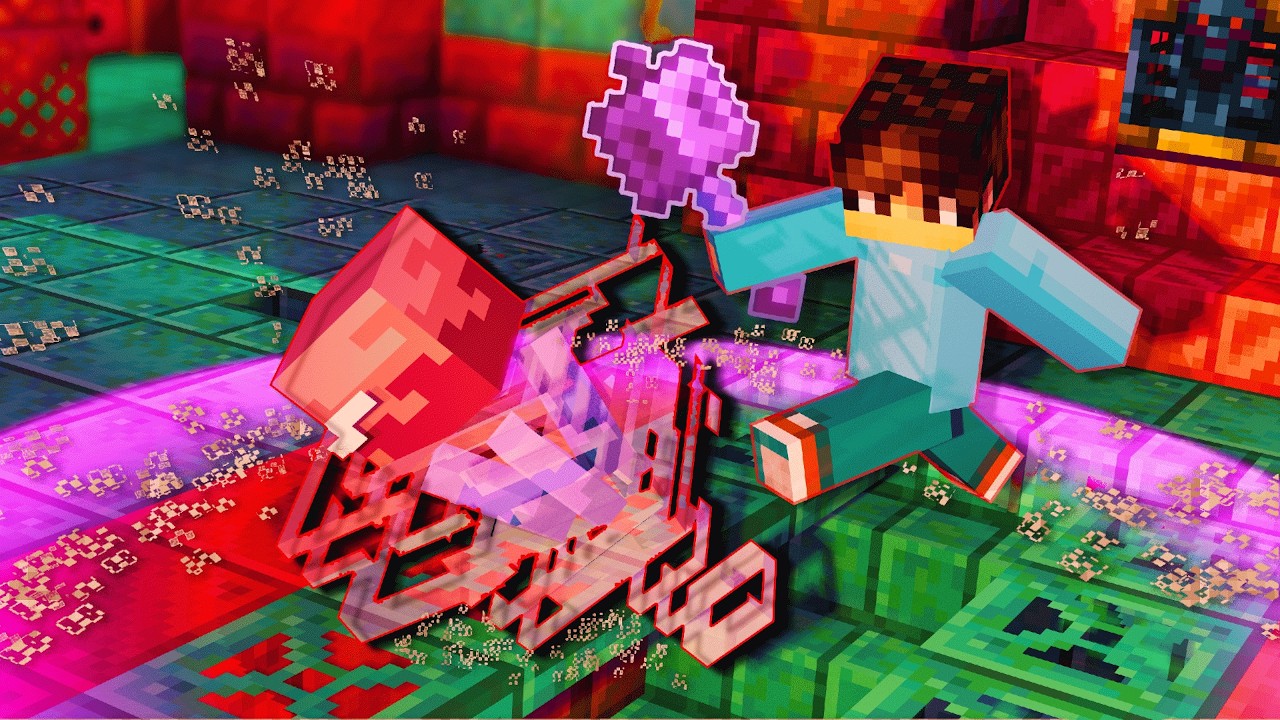 Making The Minecraft Mace More Dramatic - YouTube