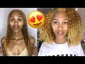 I DYED MY HAIR BLONDE AT HOME! BOX DYE NO BLEACH