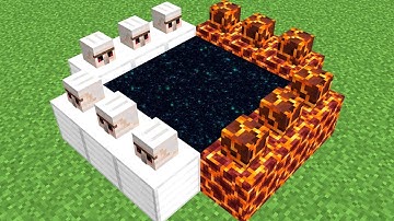 how to make double magma golem portal