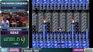 The Krion Conquest by badbrakes in 19:12 - Awesome Games Done Quick 2017 - Part 73