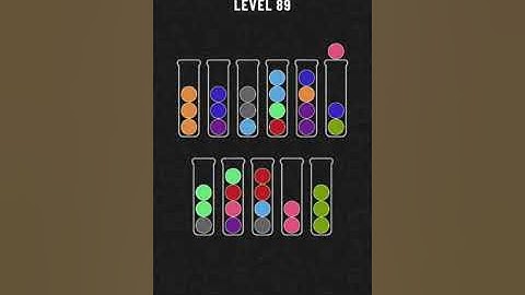 Ball Sort Puzzle Walkthrough Gameplay - Level 89