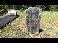 The Oyster Shell Grave and More In This Old Cemetery