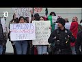 Hundreds rally in Dallas to show support for immigrants, protest ICE raids