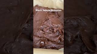 Black Sapote Brownies brownies sapote dessert foodie blacksapote fruits hawaii asmrfood