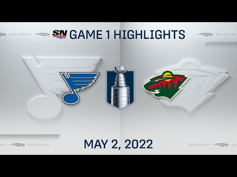 NHL Playoff Highlights | Blues vs. Wild | Game 1 - May 2, 2022