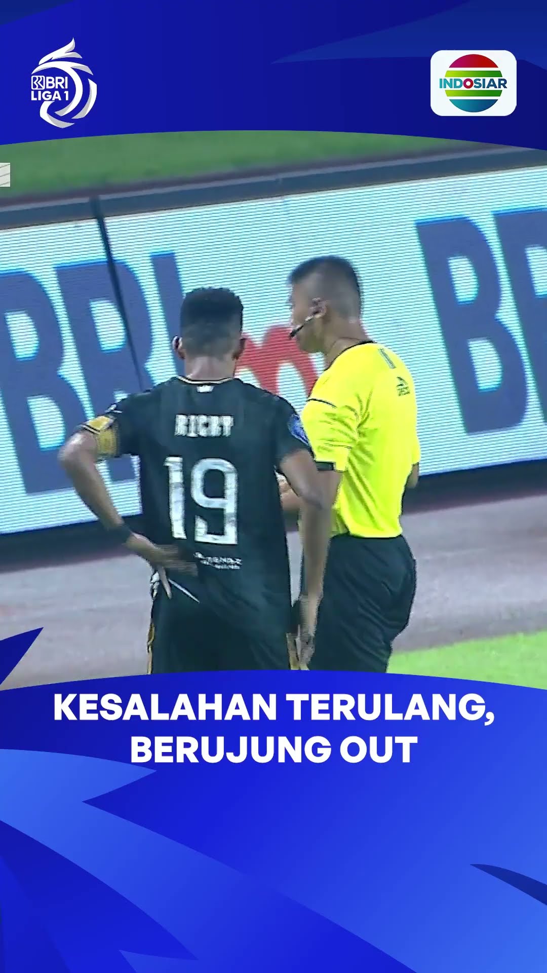 Kesalahan yang berujung out #shorts #liga1