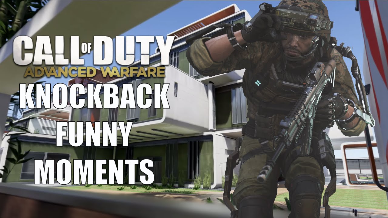 CoD Advanced Warfare Knockback Lobby Funny Moments (Ascendance DLC Maps)