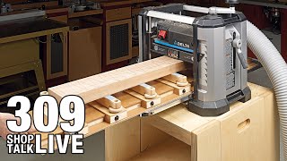 STL309: Everyone needs a planer sled
For more information about our eLearning courses - http://www.finewoodworking.com/elearning
For more information about our Woodworking Fundamentals journey - http://www.finewoodworking.com/fundamentals
Join us on our new Discord server! - https://discord.gg/8hyuwqu4JH
Links from this episode can be found here - http://www.shoptalklive.com
Sign up for the Fine Woodworking weekly eLetter - https://www.finewoodworking.com/newsletter
Sign up for a Fine Woodworking Unlimited membership - https://www.finewoodworking.com/unlimited STL309: Everyone needs a planer sled