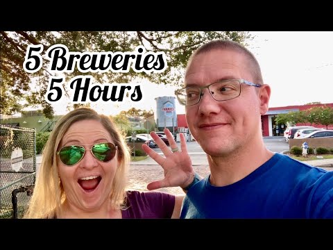 5 New Breweries in 5 Hours - Brewery Review Series Part 10 - Brewery No. 189 - 193 - Orlando, FL