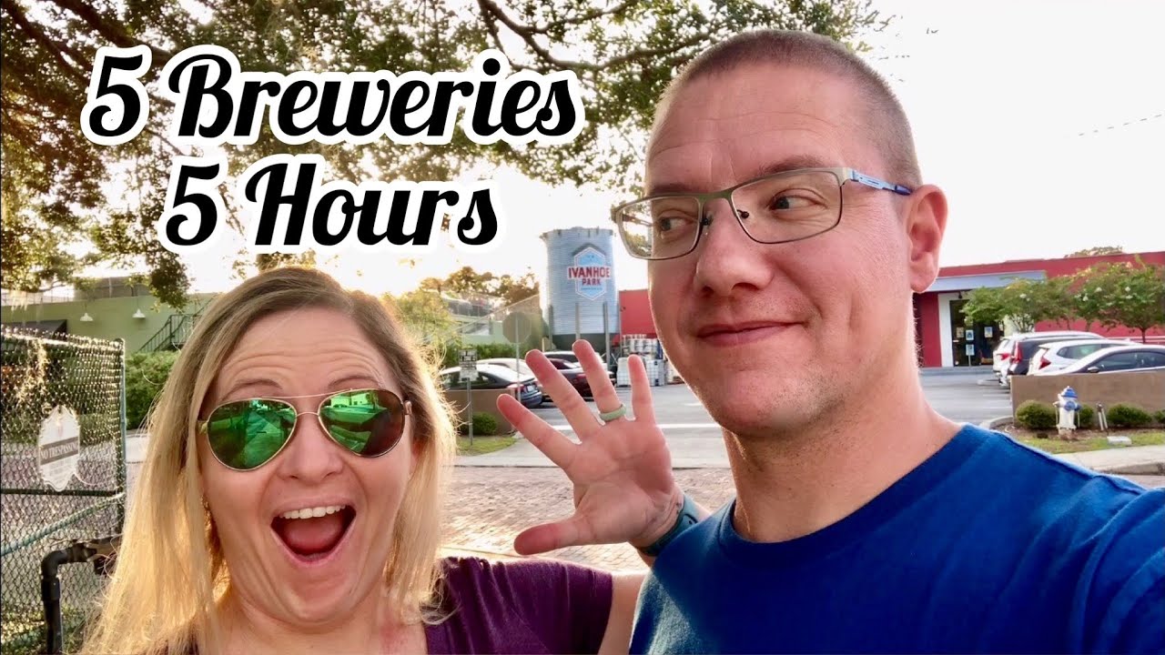 5 New Breweries in 5 Hours - Brewery Review Series Part 10 - Brewery No. 189 - 193 - Orlando, FL