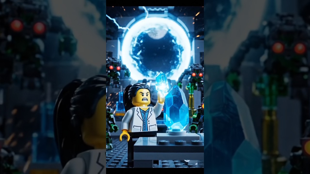 “LEGO Time Rescue Mission! ⏰ Can the Heroes Save the Past and Future?” 