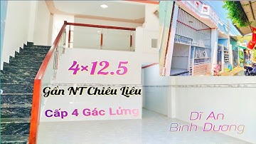 Căn nhà gác lửng đơn giản | Nhà cấp 4 gác lửng | Chi phí xây dựng ít