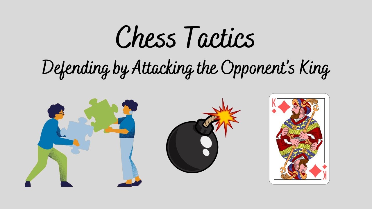 Chess Tactics Defending by Attacking the Opponent's King - YouTube